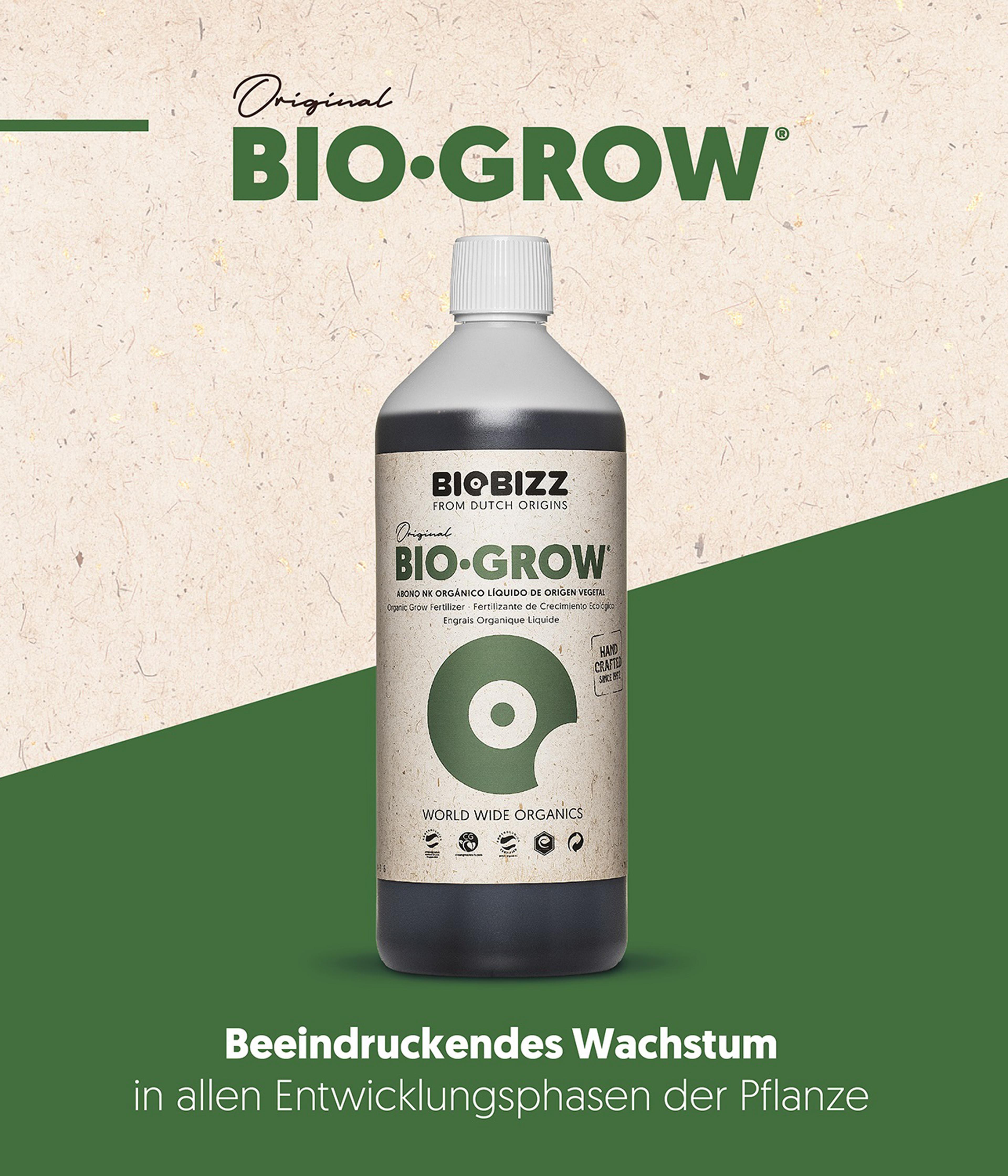 BioBizz Bio-Grow Wachstumsdnger, flssig, | Dehner