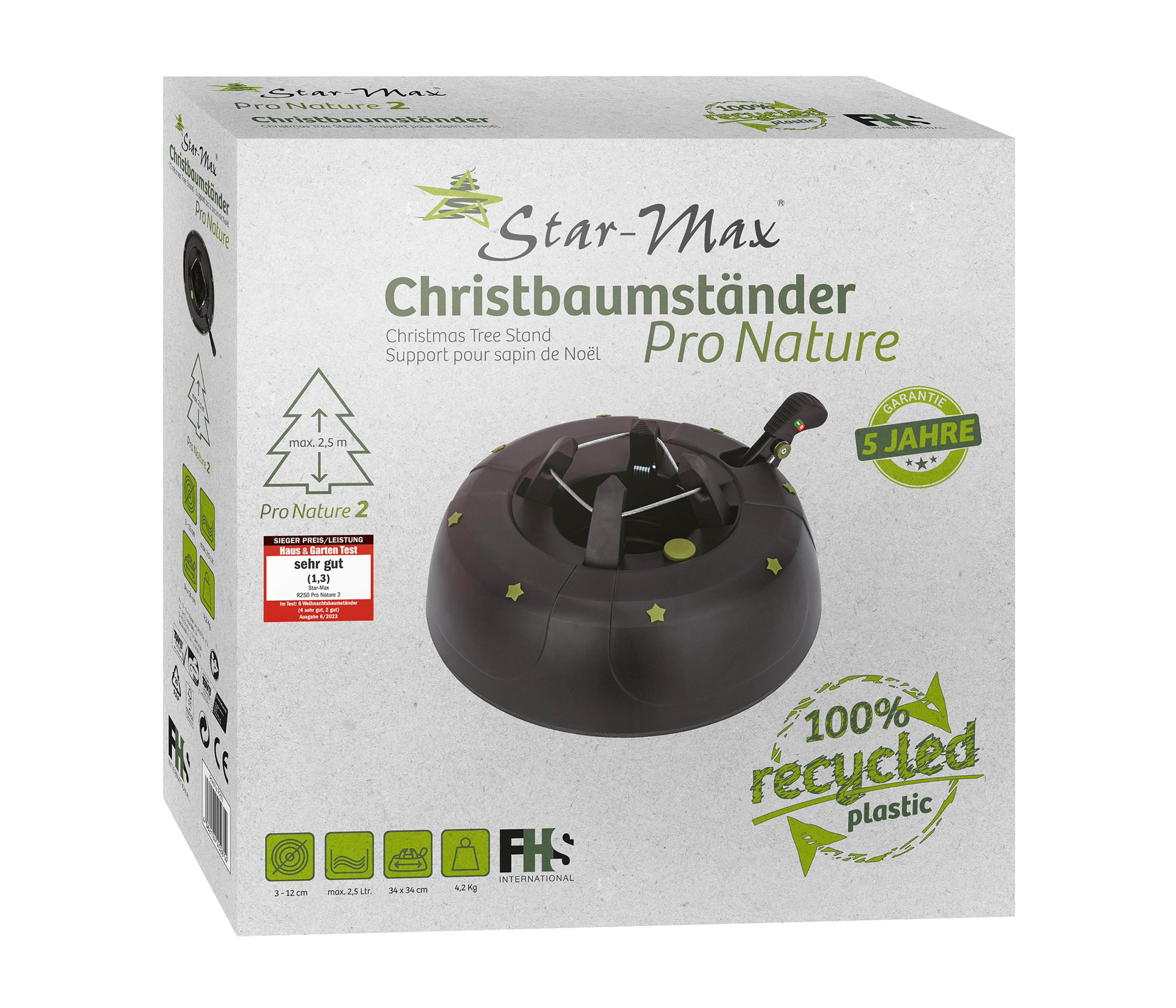 Star-Max Christbaumständer Pro Nature