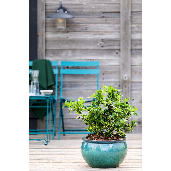 kreher pflanztöpfe XXL Pflanzkübel / Pflanztopf „LIKE“ Ø 79 x H 69 cm - Braun main image 0