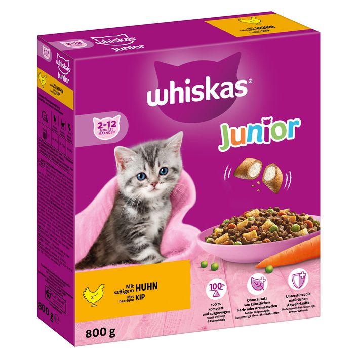 Whiskas Trockenfutter fr Katzen Junior, | Dehner