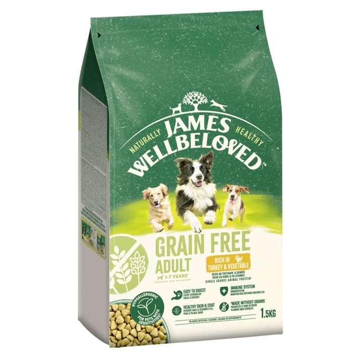 James Wellbeloved Hundefutter Ohne Getreide – Lamm & Gemüse, 10 Kg, Hypoallergen