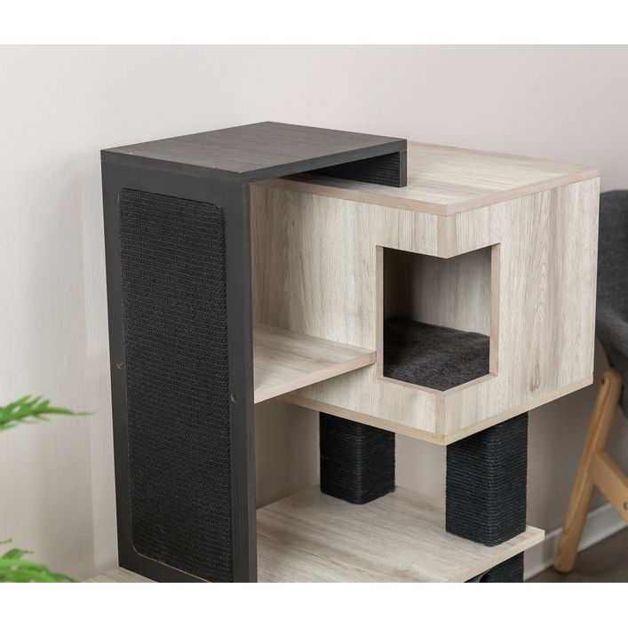 Trixie Kratzbaum CityStyle, grau/schwarz, ca. | Dehner