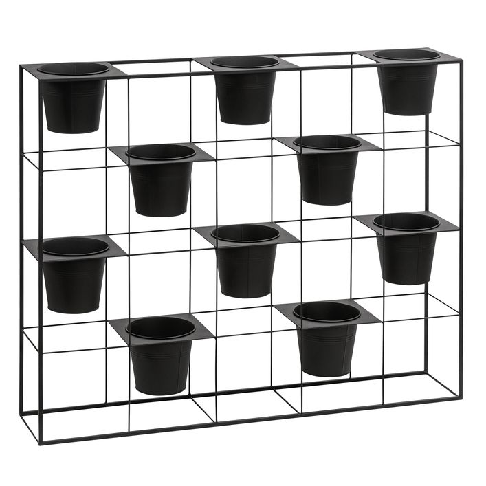 blumenkasten fr balkonbrstung Blumenkasten BALCONI Metall Blumenkorb H/B/T 18,5/64/19,5 cm Eisen, du