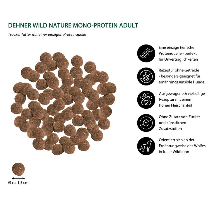 Dehner Wild Nature Trockenfutter fr Hunde | Dehner
