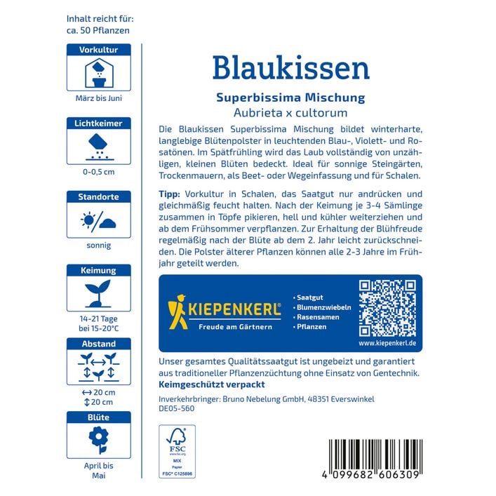 Kiepenkerl Saatgut Blaukissen | Dehner