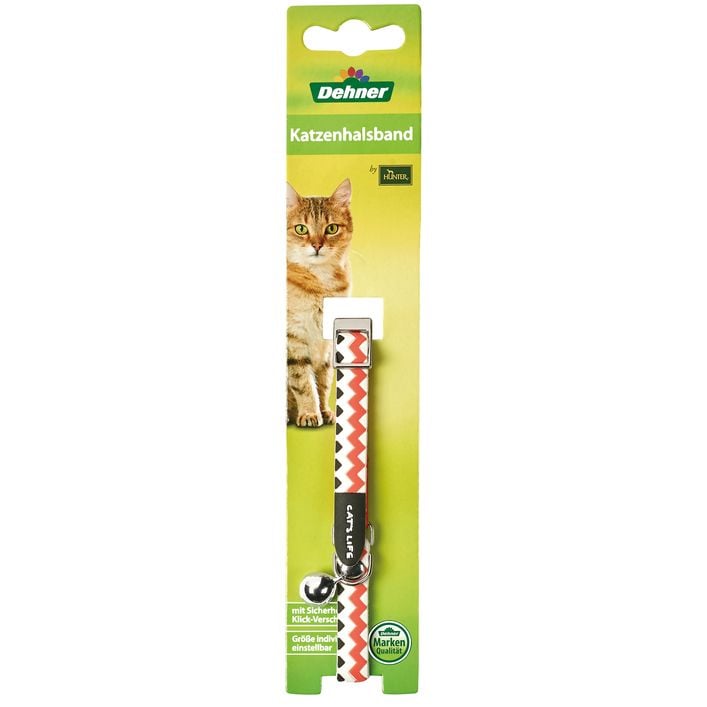 Dehner Lieblinge Katzenhalsband Zigzag
