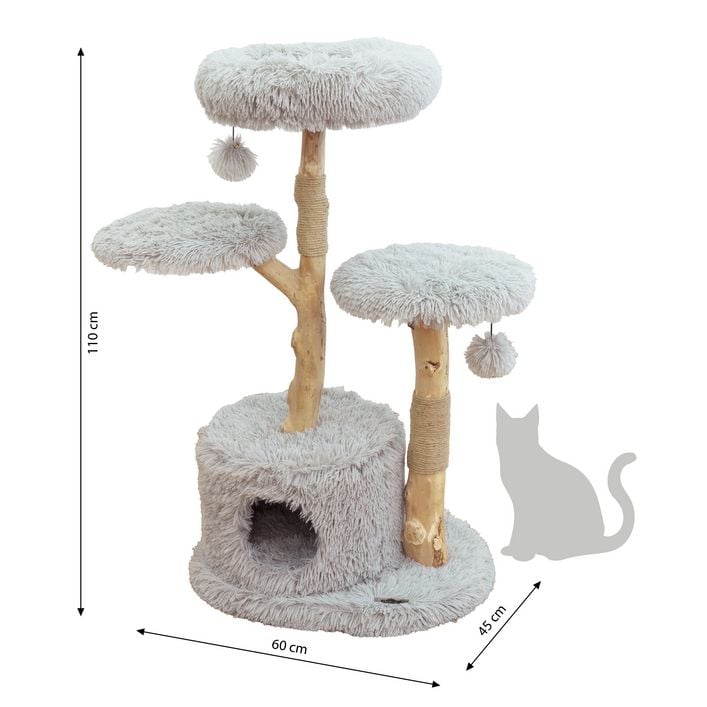 Dehner Premium Lovely Natur-Kratzbaum | Dehner