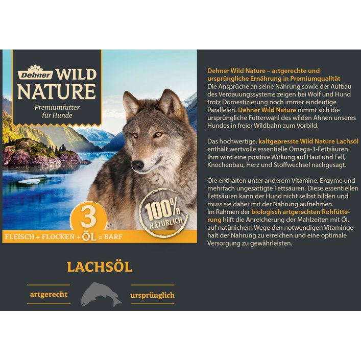Yerbero Nature Mini Hundefutter Mit Lachs – Super-Premium Für Kleine Rassen, 3 Kg, Hypoallergen