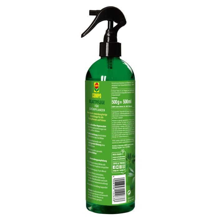 COMPO Blattpflege fr Grnpflanzen, 500 ml | Dehner