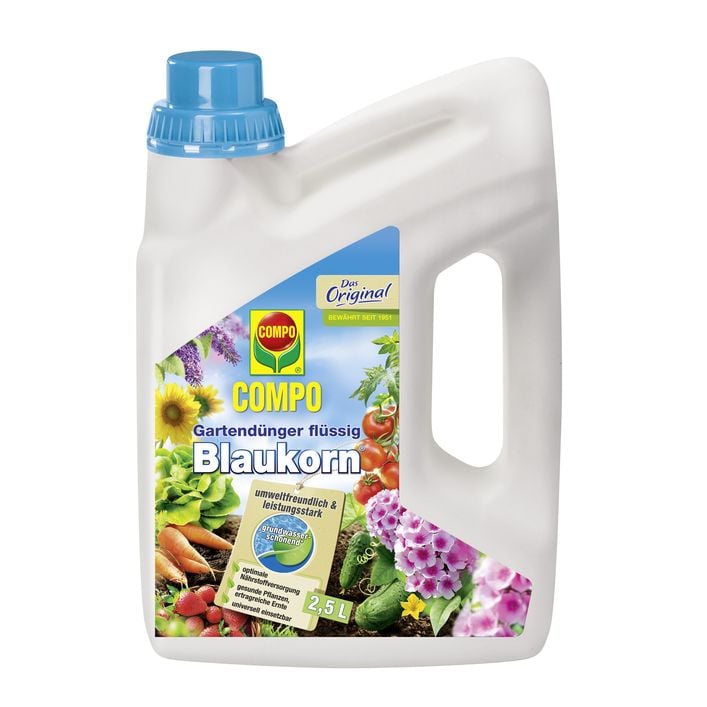 COMPO Gartendnger Blaukorn, flssig, 2,5 | Dehner