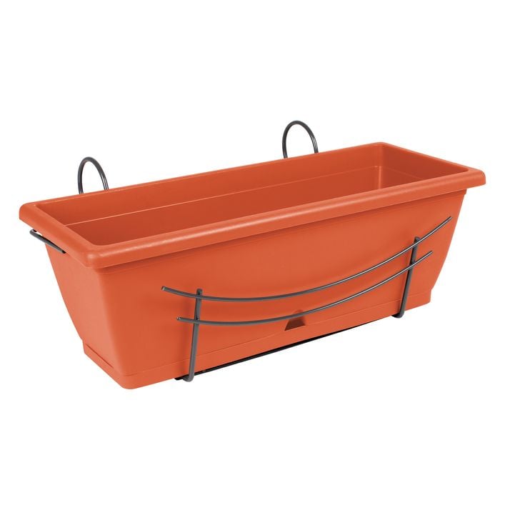 Dehner Kunststoff-Blumenkasten Komplettset, | Dehner