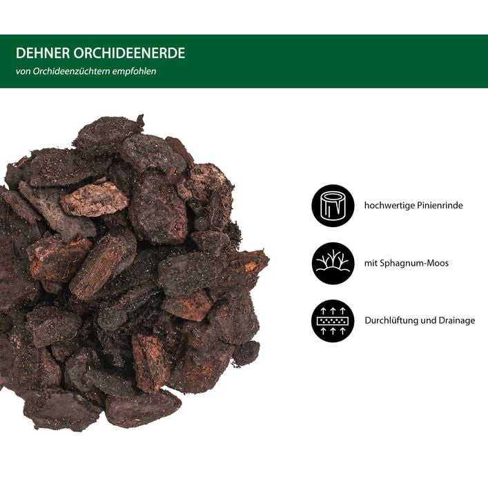 Dehner Orchideenerde, 5 l | Dehner
