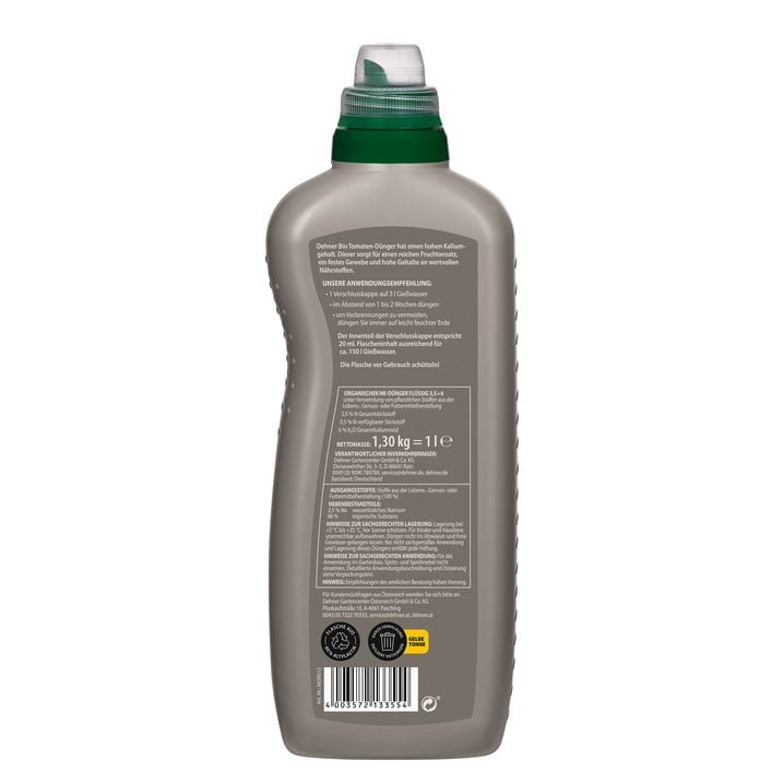 Dehner Bio Tomaten-Dnger, flssig, 1 l | Dehner