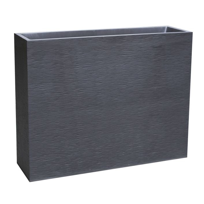 EDA Kunststoff-Blumenkasten Graphit Loft XL, | Dehner
