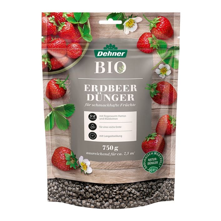 Dehner Bio Erdbeer-Dnger, 750 g | Dehner
