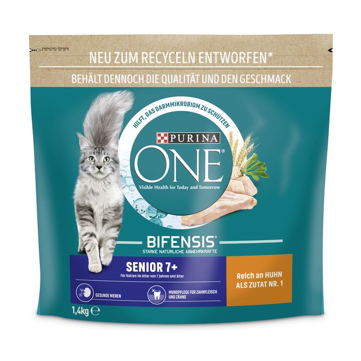 PURINA ONE Trockenfutter fr Katzen Senior | Dehner