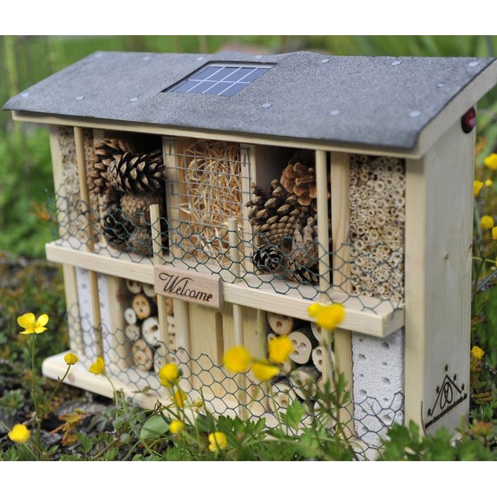 LUXUS-INSEKTENHOTELS Solar-Insektenhotel | Dehner