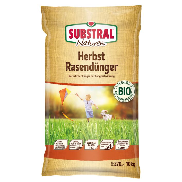 Substral Naturen Bio Herbst-Rasendnger, | Dehner