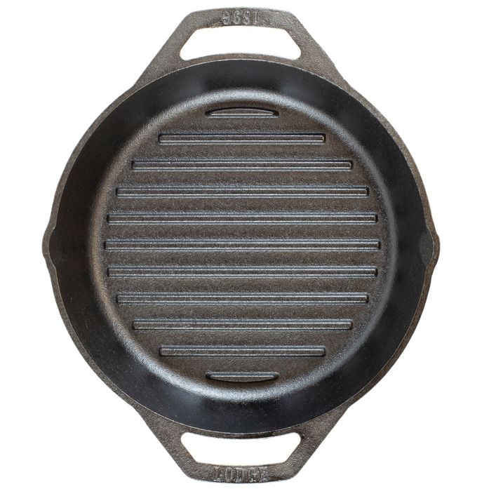 Lodge BOLD Grillplatte Aus Gusseisen – 30,5 Cm, Perfekt Für Steak, Pfannkuchen & Mehr | Robust, Antihaft, Made In USA