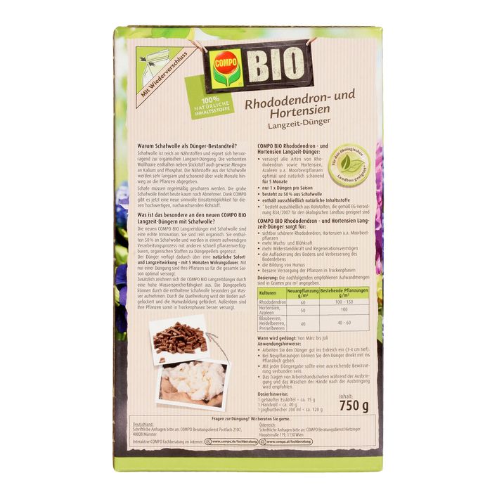 COMPO BIO Rhododendron und Hortensien | Dehner