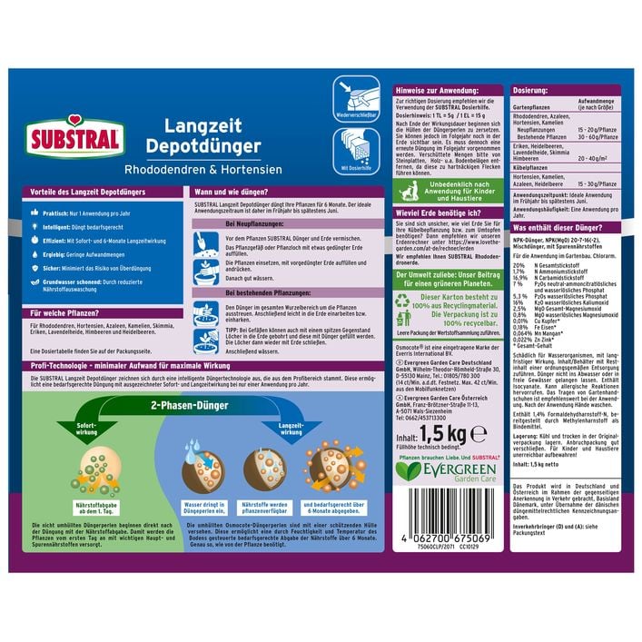 Substral Langzeit-Depotdnger fr | Dehner
