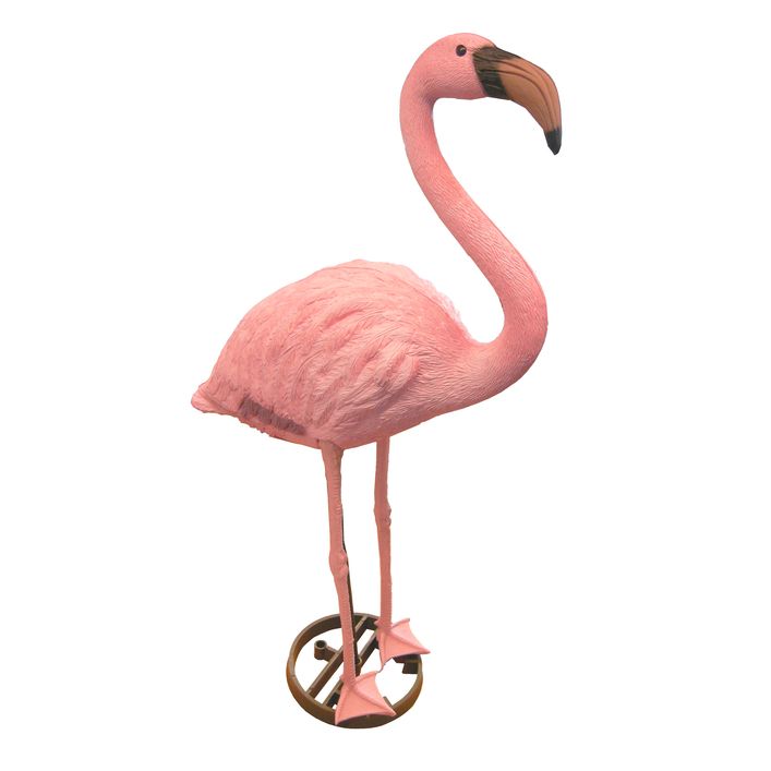 Dexam Flamingo-Schürze, Rosa – 90 X 68 Cm, Aus Baumwolle Mit PVC-Beschichtung