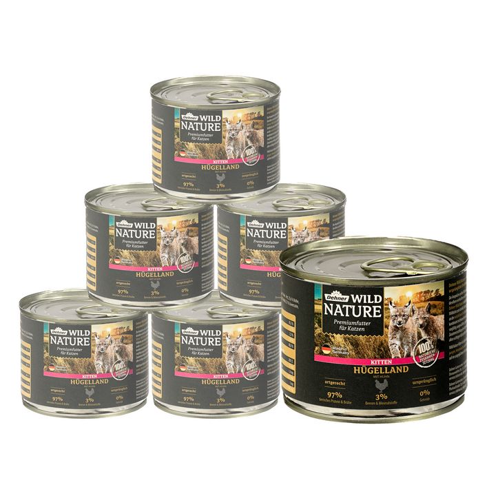 Dehner Wild Nature Nassfutter fr Katzen | Dehner