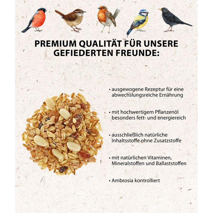 Gardeics Vogelfutter Wildvögel Ganzjährig 20 Kg - Produktbild-Vorschau 6