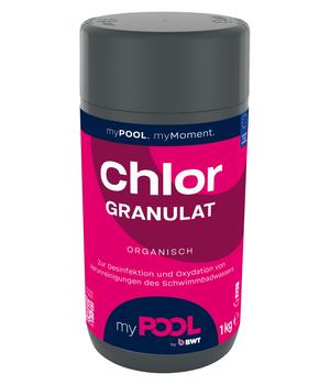myPool Chlor Granulat, 1 kg
