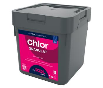 myPOOL Poolpflege Chlor-Granulat, 5 kg