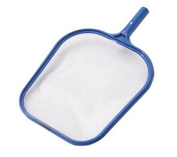 myPool Laubkescher, Blau / Weiß