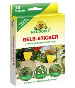 Neudorff Gelb-Sticker zur Schädlingsbekämpfung, 10 Stück
