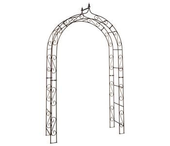 Dehner Metall-Rosenbogen Jasmin, ca. B144/H244/T39 cm, Kupfer - Metall