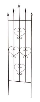 Metall-Spalier Canterbury, schwarz