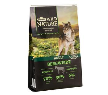 Dehner Wild Nature Trockenfutter für Hunde Bergweide Adult