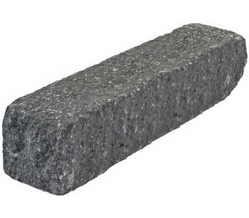 2 x Diephaus Mauerstein SIOLA -KOMBI, Dunkelgrau - Beton - Mindestbestellmenge: 2 Stk.