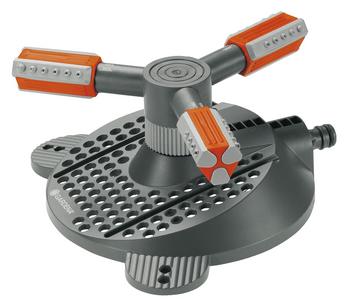 GARDENA Kreisregner Mambo, Grau / Orange - Kunststoff