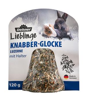 Dehner Lieblinge Knabber-Glocke Luzerne, 120 g