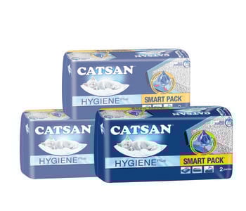 Catsan Katzenstreu Smart Pack, 3 x 2 Pack