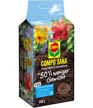 COMPO Sana® Qualitäts-Blumenerde 50% weniger Gewicht