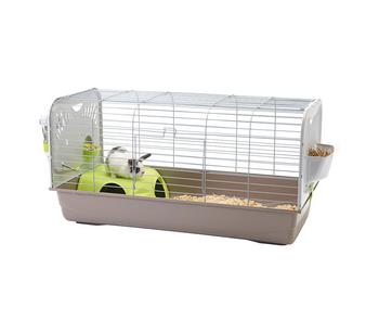 SAVIC Nagertransportkäfig Cäsar 3 Deluxe, Hellblau - Metall