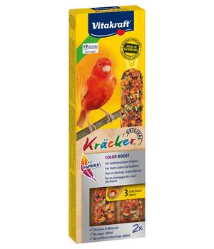 Vitakraft® Vogelsnack Kräcker® Original Color Boost, 2er Pack