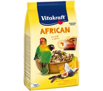 Vitakraft® Vogelfutter African für afrikanische Papageien, 750 g