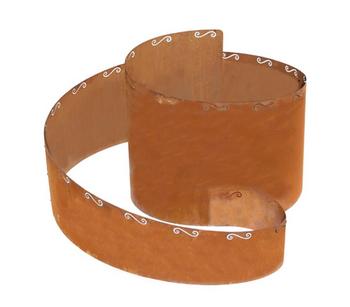 bellissa Kräuterspirale Corten, ca. B140/H80/T130 cm, Braun - Cortenstahl