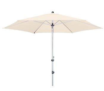 Doppler Sonnenschirm Expert Auto Tilt, rund, ca. Ø280 cm, Beige - Aluminium, Polyester
