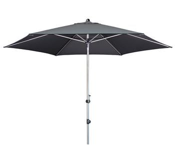 Doppler Sonnenschirm Expert Auto Tilt, rund, ca. Ø280 cm, Anthrazit - Aluminium / Polyester