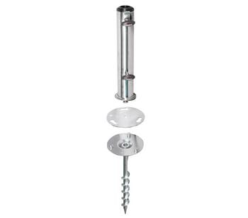 Doppler Bodenanker Greenfield, Silber - Stahl