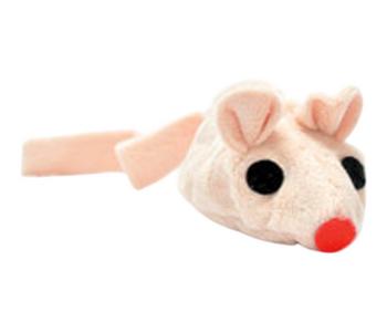 Aumüller Baldi-Maus, Katzenspielzeug, beige