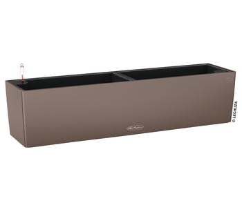 LECHUZA Kunststoff-Kasten Balconera Color, rechteckig, Braun - Kunststoff