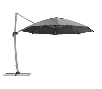 Schneider Ampelschirm Rhodos, rund, ca. Ø350 cm, Anthrazit - Aluminium / Polyester